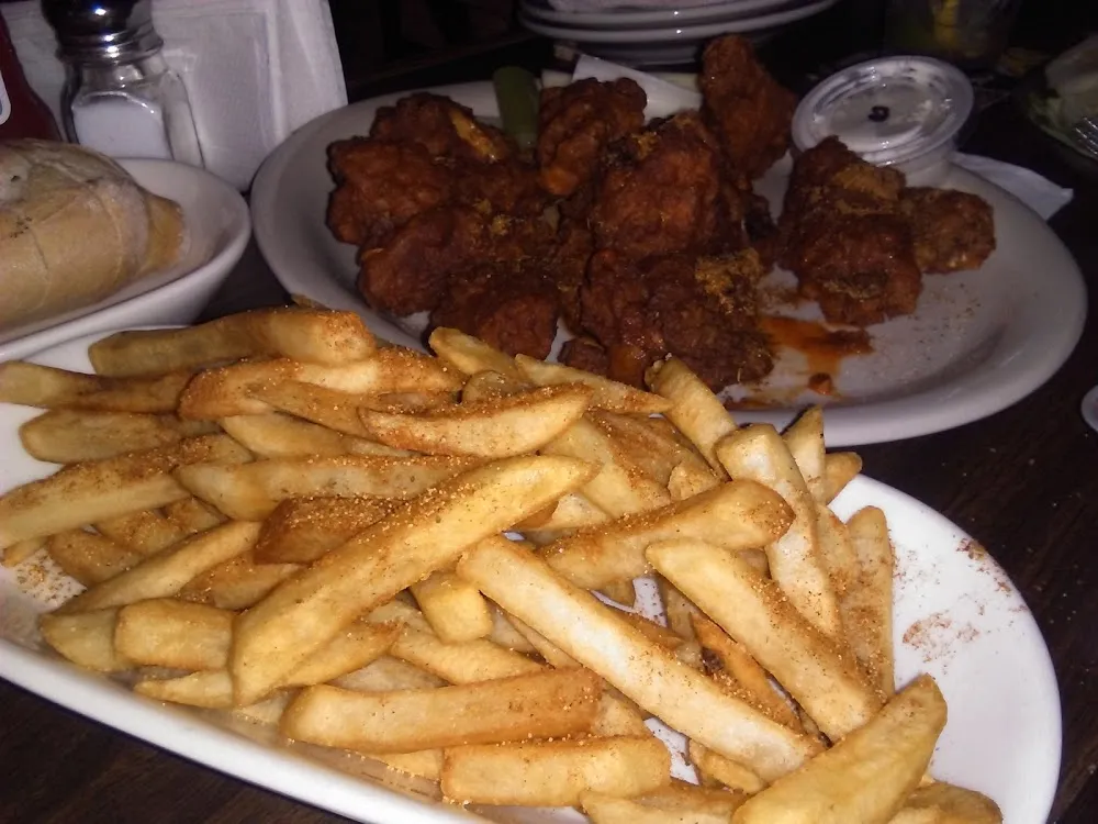 Buffalo Wings and Fries