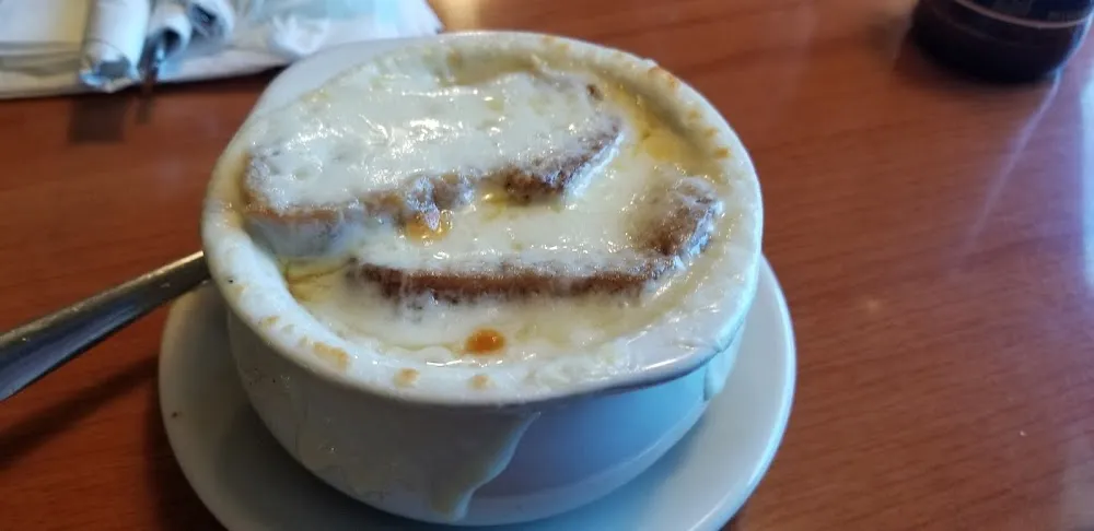 Crock of Homemade French Onion